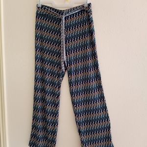 Womens Wideleg Pullon Pants Medium